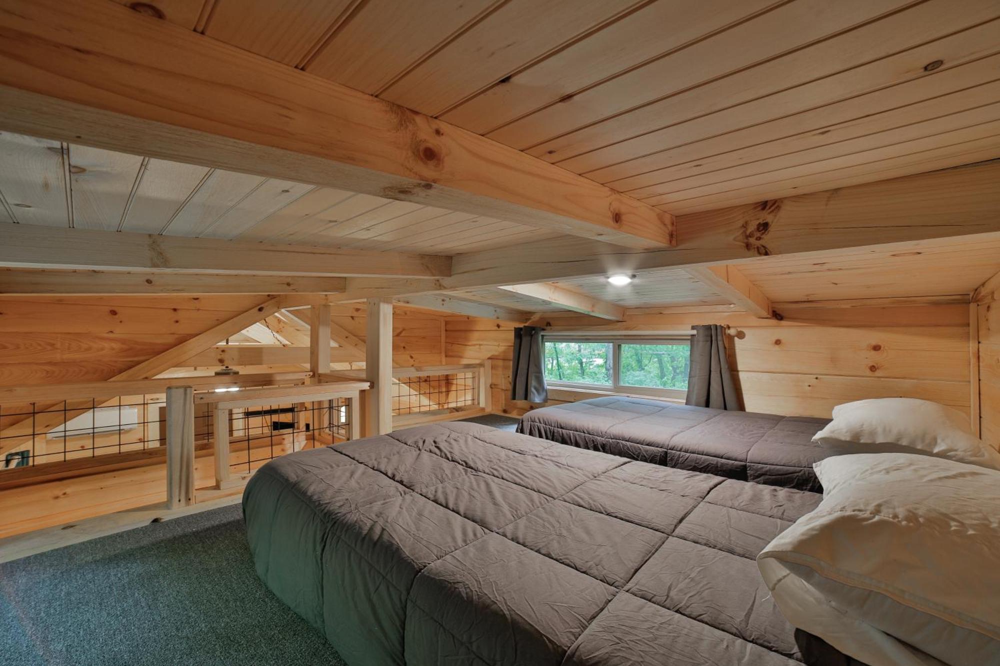 Tiny Cabin Village Private Hot Tub Lynda Cabin Chattanooga Exteriör bild