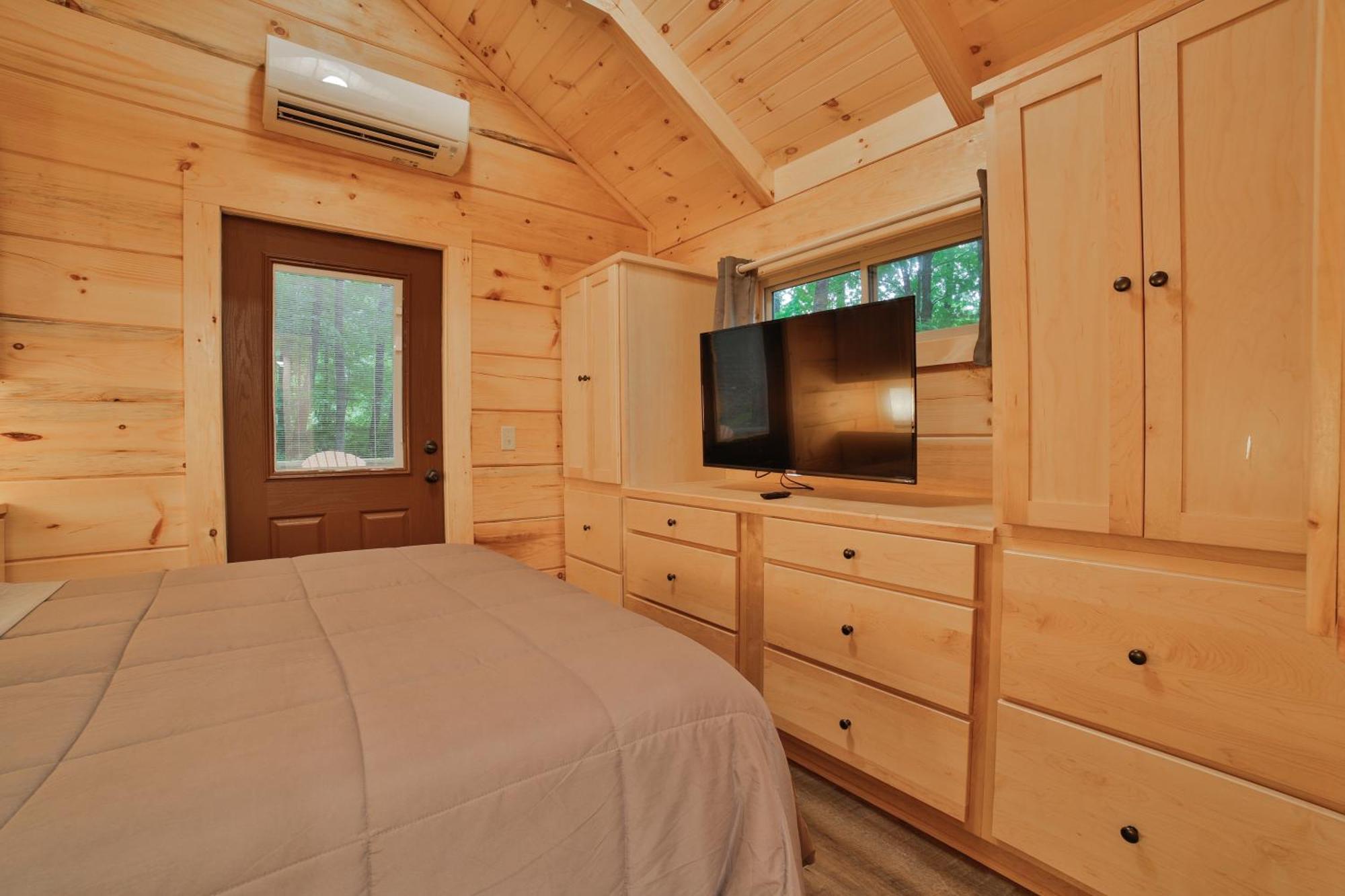 Tiny Cabin Village Private Hot Tub Lynda Cabin Chattanooga Exteriör bild