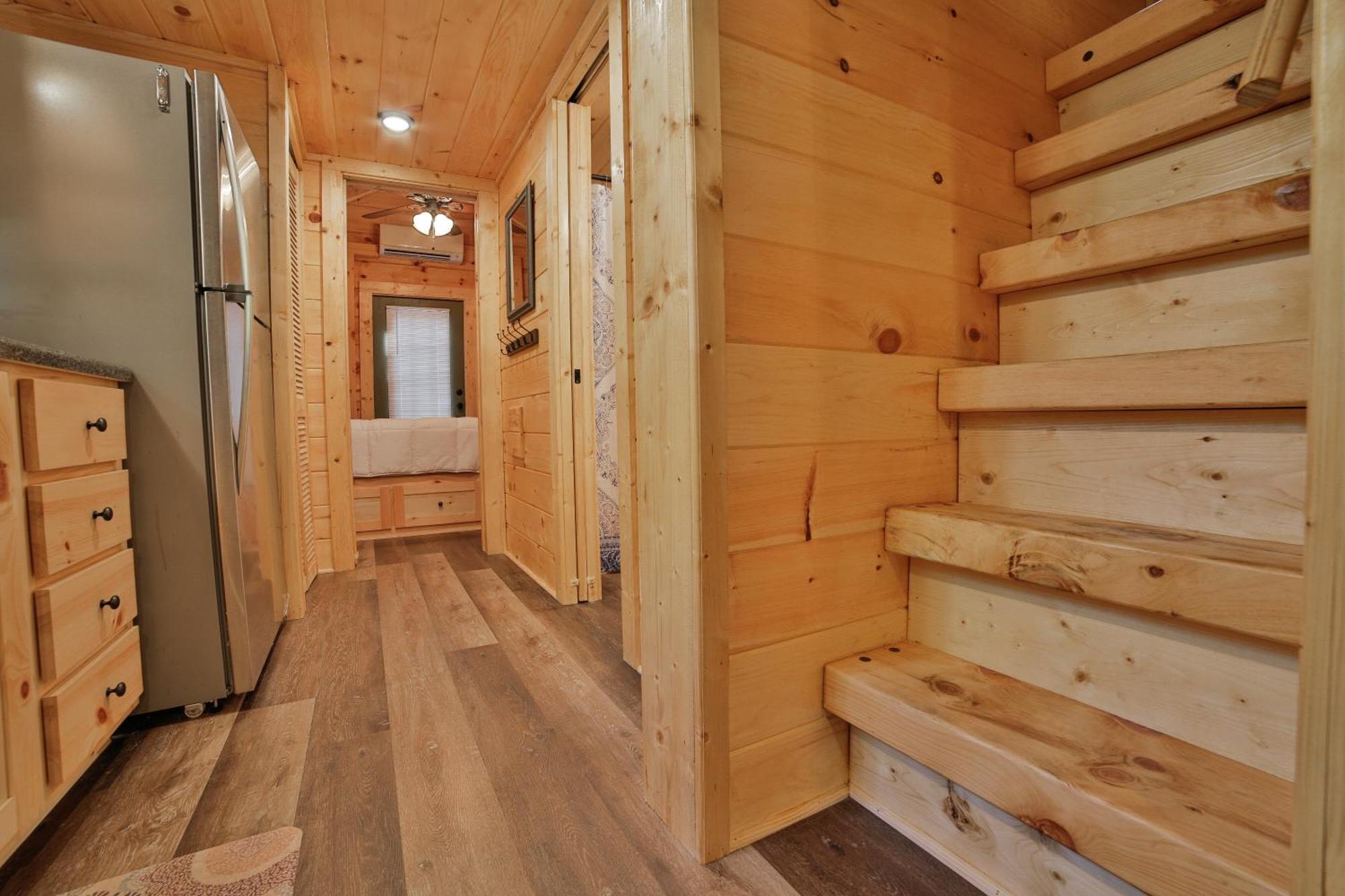 Tiny Cabin Village Private Hot Tub Lynda Cabin Chattanooga Exteriör bild