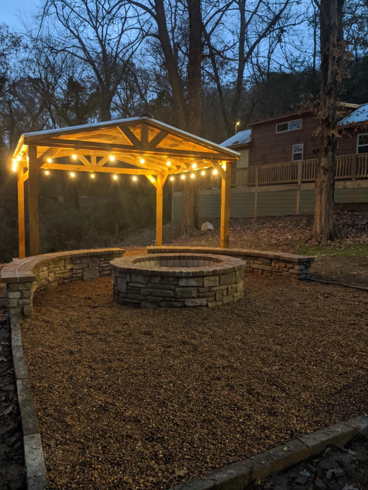 Tiny Cabin Village Private Hot Tub Lynda Cabin Chattanooga Exteriör bild
