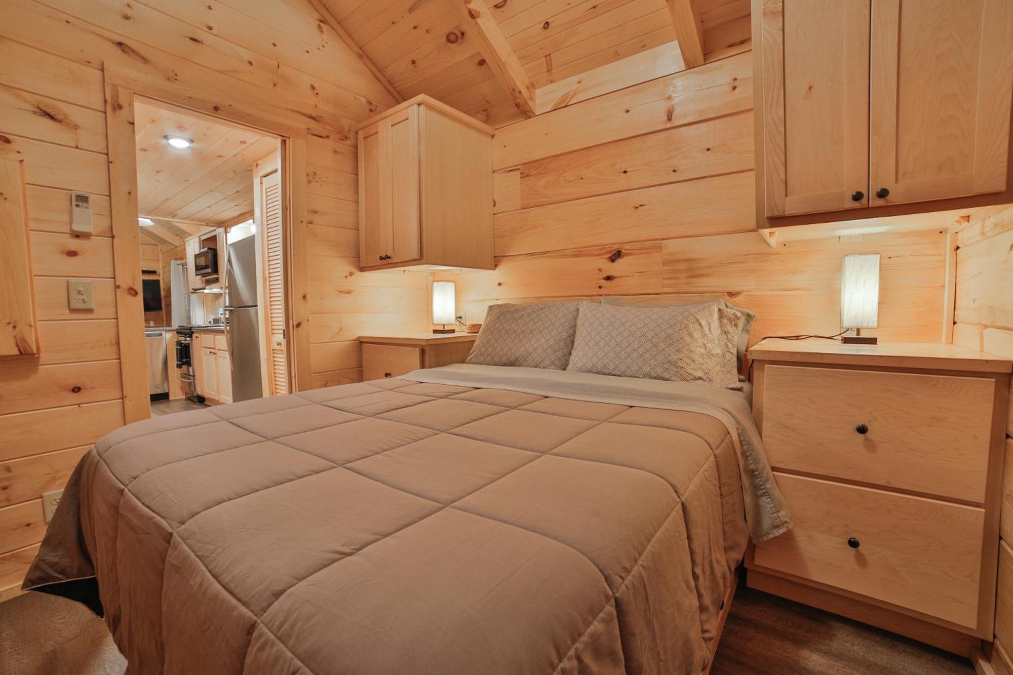 Tiny Cabin Village Private Hot Tub Lynda Cabin Chattanooga Exteriör bild