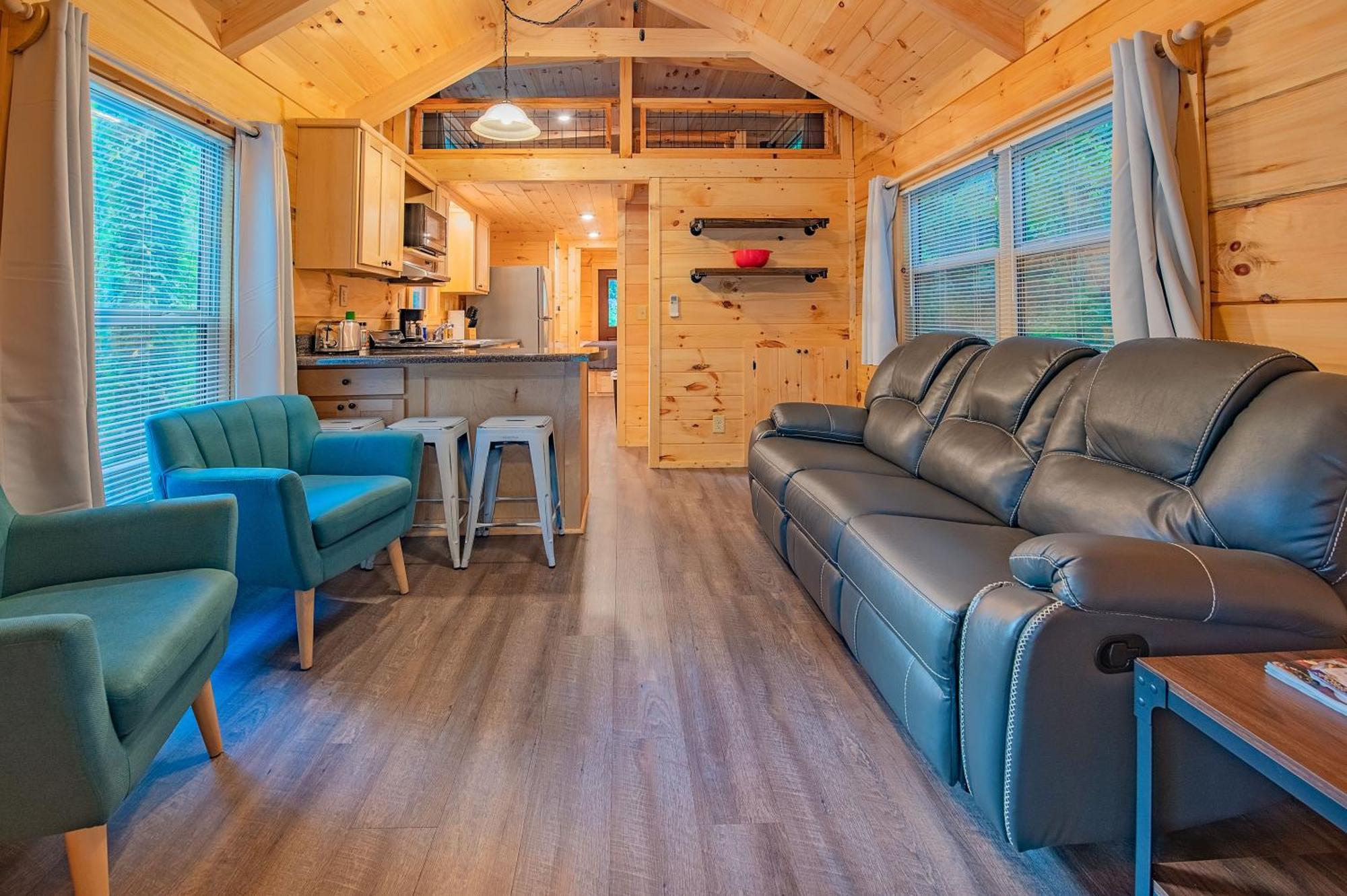 Tiny Cabin Village Private Hot Tub Lynda Cabin Chattanooga Exteriör bild
